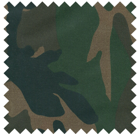Duck Butt Poncho - In M81 Camo Waxed Sail Cloth
